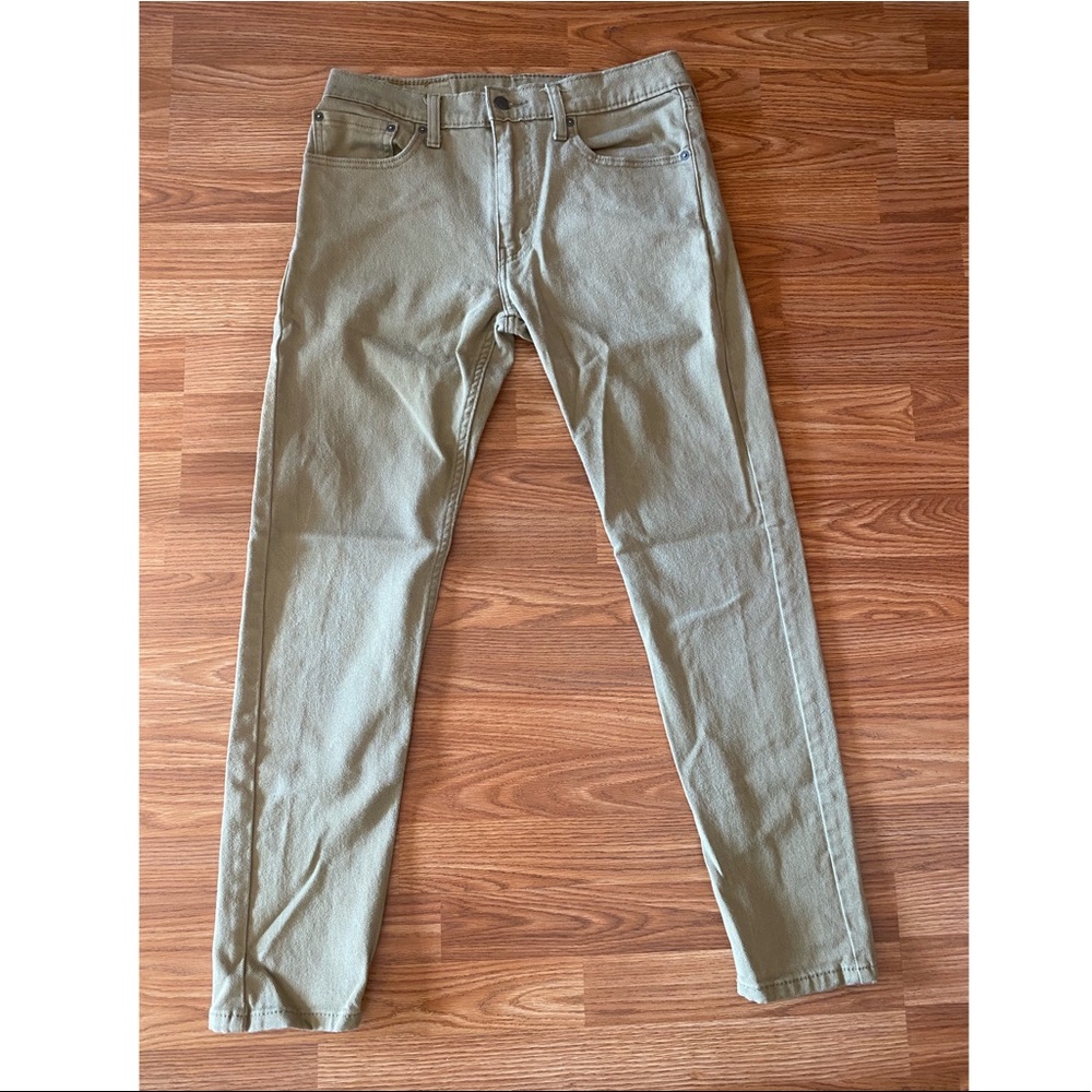 Levi’s 512 Slim Taper 32x32 khaki jeans